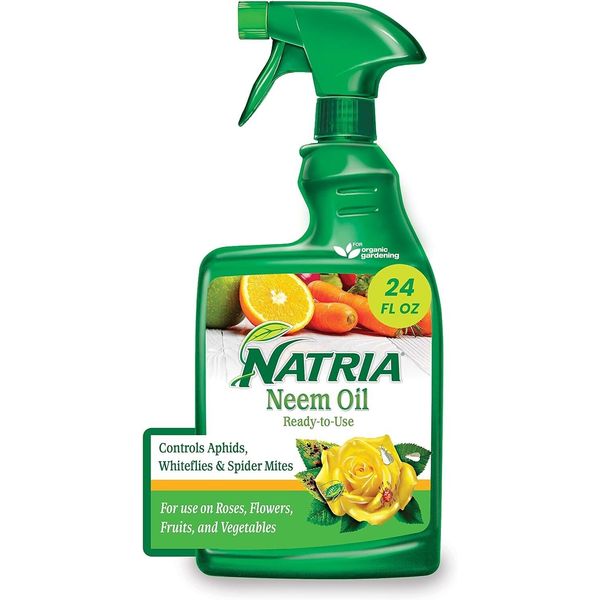 Natria Neem Oil Spray | Organic Pest & Disease Control | 24oz