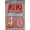 4" Reflective Numbers Visible At Night For House Address/Mailbox, Etc