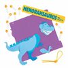 Menorahsaurus Rex Sign Craft Kit, Craft Kits, 12 Pieces