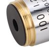 Microscope Objective, Objective Lens Fall Resistant 100X Replacement Portable for Cell