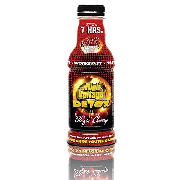 High Voltage Detox Drink 16oz Blazin' Cherry