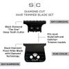 StyleCraft THE ONE Black Diamond Diamond Cut Replacement Trimmer Blade SC541B