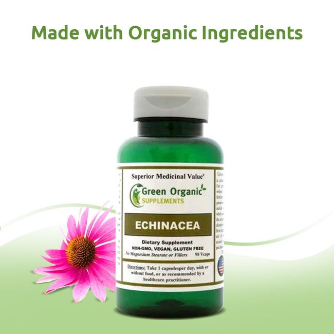 Green Organic Supplements' Echinacea Angustifolia