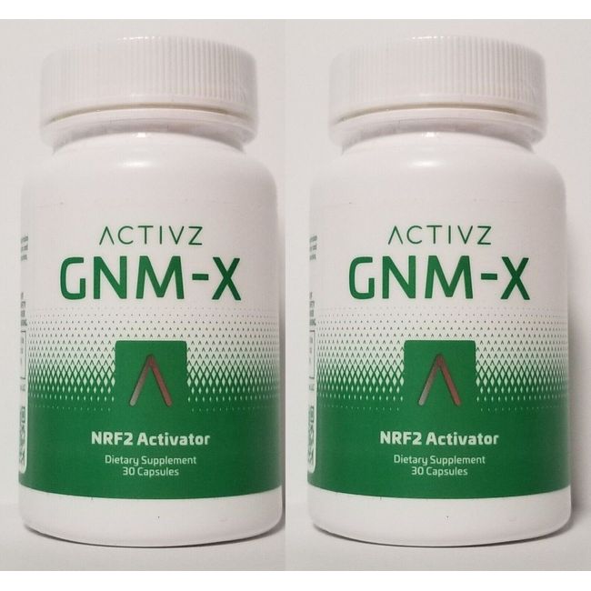 ACTIVZ GNMX (2 PACK = 60 CAPS) GNM-X Nrf2 Activating Supplement. FREE SHIPPING!!