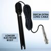 Replaceable pH Electrode Probe with BNC Connector Long 300cm Cable with Calibration Powder for pH Meters, Controllers, Water Testing, Labs, Pools & Spas
