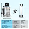 1.5L/57OZ Hydrogen Water Bottle, Large Capacity with SPE PEM