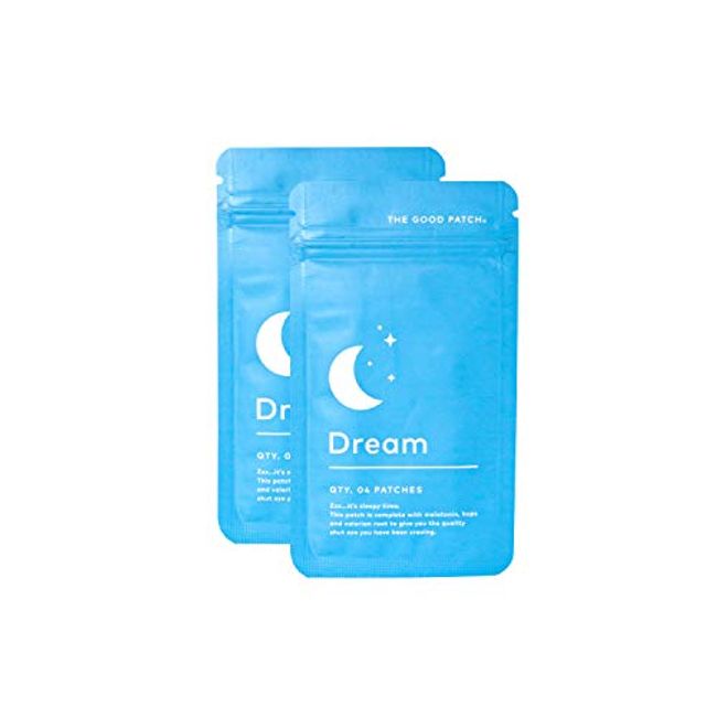  The Good Patch Plant Powered Sleep Support - Sustained Release  Dream Patch with Melatonin, Hops, Valerian Root (16 Total Patches) : Health  & Household