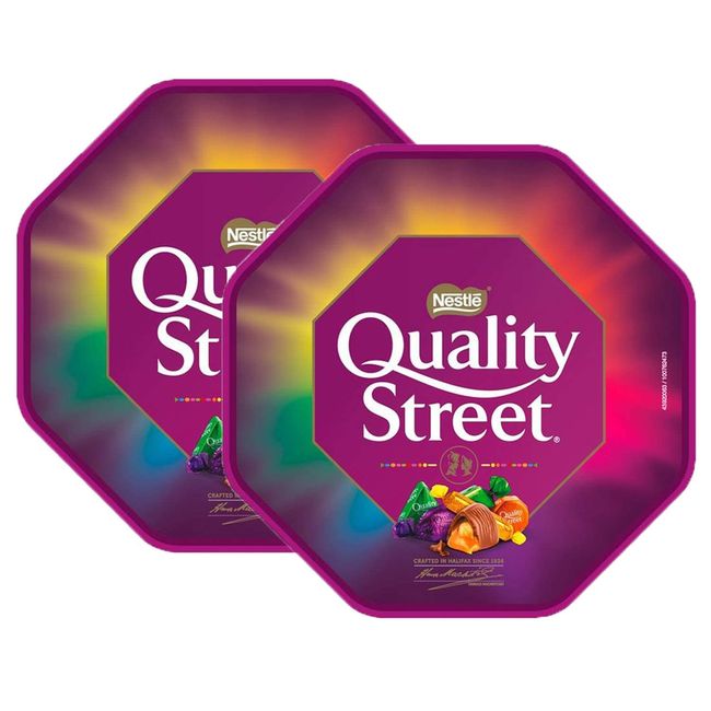  Nestle Quality Street 650g Tub of Assorted Wrapped Chocolates :  Grocery & Gourmet Food