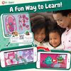 Dr. Ram's Kids Flossers - Fun Flexi Flossers - 300 Count Kids Floss with Interactive Educational Puzzle - Gum-Friendly Design - Light Citrus Fruit Scent