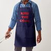 CafePress Kiss The Cook Kitchen Apron with Pockets