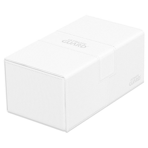 Ultimate Guard Twin Flip`n`Tray Deck Case 200+ Xeno Skin Monocolor White