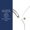 Beadalon 72-Piece Memory Wire End Cap, Variety Pack
