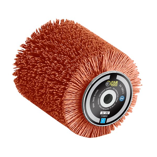 Fartools Grey Abrasive Coated Nylon Brush