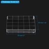 PATIKIL Acrylic Stamp Block, 3 Pack Rectangular Stamping Blocks with Grid Lines for Scrapbooking DIY Crafts Card Making