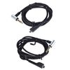 FBBULES Replacement Audio Cable 1.2m for Arctis 3/5/7/Pro Gaming Headset Wire Black