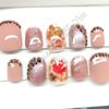 EVERLASTING- SHORT SQUARE GEL PRESS ON NAILS GLUE ON NAILS