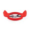 Dreamfarm Flapple Fold-Flat, Space-Saving Apple Corer & 8-Piece Apple Slicer - Red
