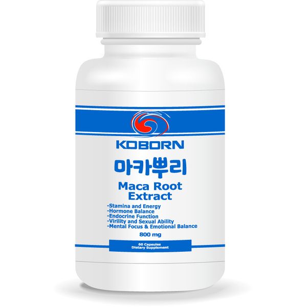 Maca Root Extract, Help Ease Stress, Ease Symptoms of Menopause, Improve Mood