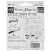 BOWBRAND BOW003 Overgrip Tape, 3 Rolls, Wet Type, Black