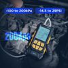 Manometer Gas Pressure Tester,Digital Manometer HVAC,11 Units Differential Dual 