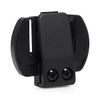 POFET 2Pcs Motorcycle Helmet Bluetooth Intercom Headset Mount, V6/V4 Compatible, 2 Count Clip Brackets