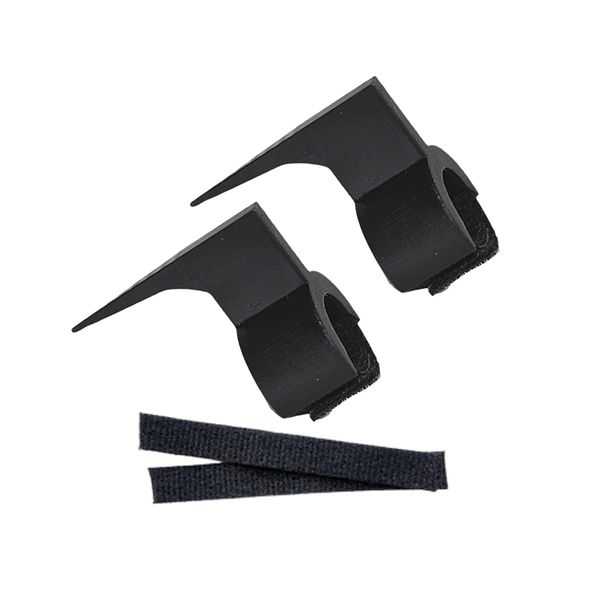 The Braid Aid Adjustable Finger Parting Tool - Stitch Braiding Tool, Finger Comb Hair Parting Tool - Lightweight Hair Separating Tool - Great for Any Hair Type - Pack of 2