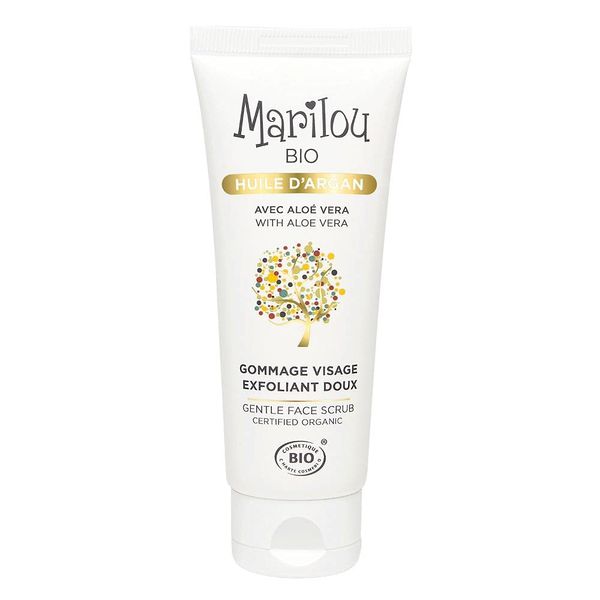 Marilou Bio Face Scrub 75 mL with Argan Oil Gentle Exfoliant