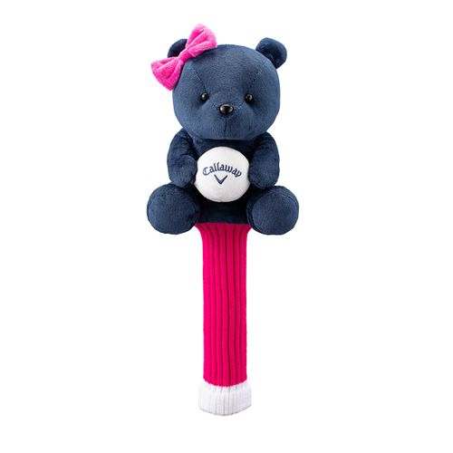 Callaway Fairway Wood Headcover BEAR FW NVY FW 23 (For FW Yes/Number Replaceable Type (3.4.5.7.9)) Navy Women's