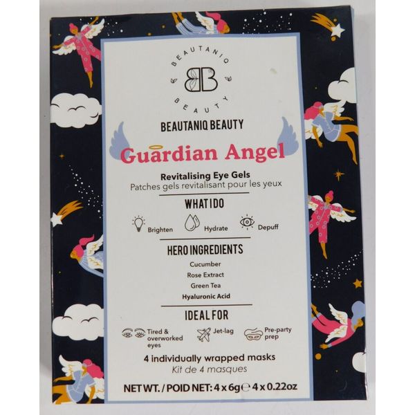 BEAUTANIQ BEAUTY Guardian Angel Revitalizing Eye Gels 4-Pack ~ New