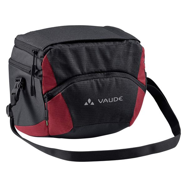 VAUDE Ontour Box L (Klickfix Ready), Black/Carmine, Einheitsgröße