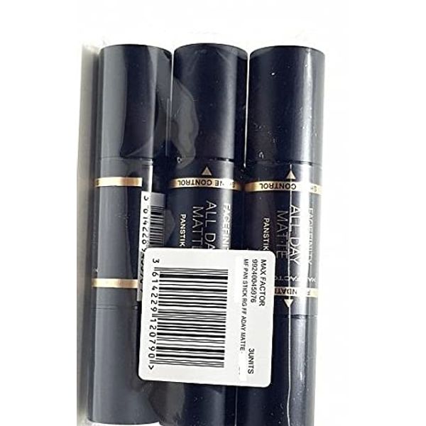 3x Max Factor Facefinity All Day Matte 2in1 PanStik Foundation 78 Warm Honey