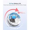NEW Arrival SITERWELL Compact 10 Year Battery Powered Smoke Detector 3 Pack