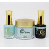 Igel Dip & Dap Matching Trio GEL + LACQUER + DIP POWDER - 72 TRANQUIL AQUA