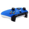 eXtremeRate Blue Soft Touch Front Housing Shell Case for Xbox One S/X Controller, Comfortable Replacement Kit Faceplate Cover for Xbox One Wireless Controller Model 1708