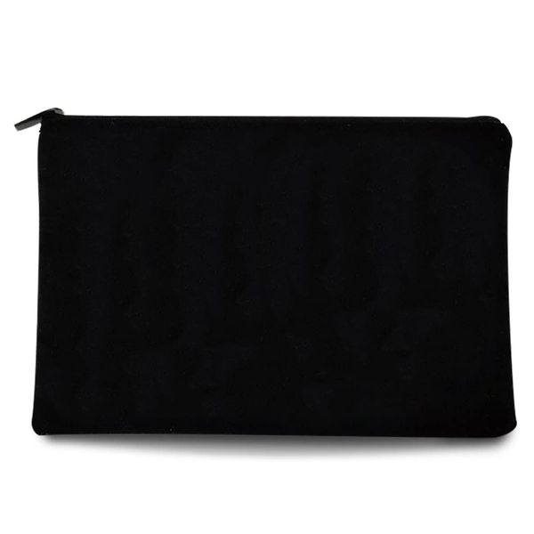 26 Letter Printed Zip Canvas Pouch Makeup Bag Make Up Bag, Cosmetic Travel Bag,Toiletry Bag,Organizer Bags,Toiletry Bags, Bride Bridesmaid Bag,Pencil Bag,Wash Bag,Coin Purse (Black)