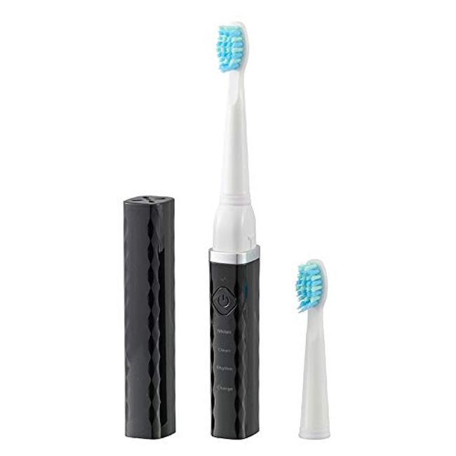 Electric Toothbrush Sonic Toothbrush 3 Levels Adjustable Black USB Charging Iberis Ohm HB – c40ck – K 00 – 5828 o-mu電機