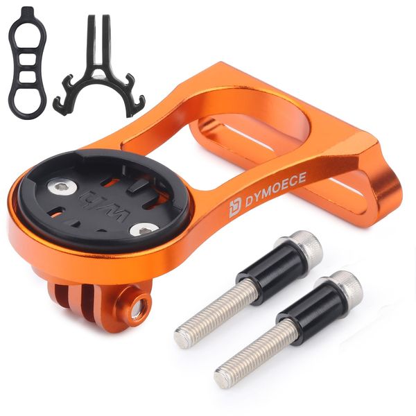 Dymoece Bicycle Mount for Wahoo Compatible with Multiple Wahoo Computers Bicycle Mount Handlebar Mount with Light Adapter for Wahoo Elemnt, Elemnt Bolt, Elemnt Mini, Elemnt Roam