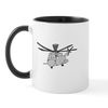 CafePress CH 53 Gray Mug 11 oz (325 ml) Ceramic Coffee Mug