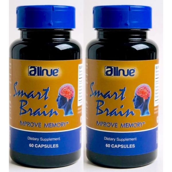 2 Smart Brain Improve Memory Supplement Clarity Booster Focus Capsules Pills