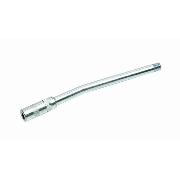 LUMAX LX-1433 Silver 6" Long 1/8" NPT x 3/8-32 UNEF Grease Gun Extension Pipe for 360 Degree Continuous Cycle Air Operated Grease Gun. for The LX-1160 and LX-1161.