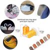Simthread Embroidery Thread with Storage Box, 800 Yards Snap Spools 9 Brown Colors for Embroidery and Sewing Machine