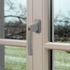 ABUS FG210 lockable window handle, silver