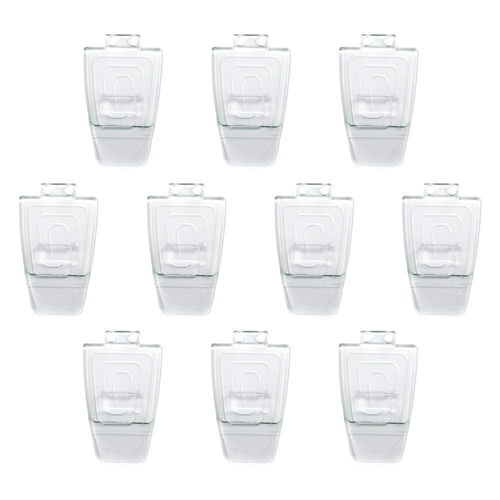 Clear Remote Control Hooks (Cradle Only) Pack of 10, Excellent Hooks that can be removed cleanly and can be washed with water and can be used repeatedly. Create a designated seat for your remote control! This product is only for the cradle that is conveni
