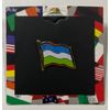 Uzbekistan Flag Single Lapel Pin