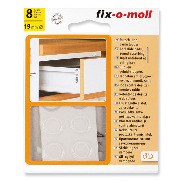 suki Pads Anti-Rutsch 8 Stück transparent
