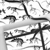 Dinosaur Fossils Wrapping Paper 1 x Gift Wrap Sheet