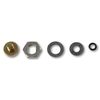 Holley 34-7BK Black Needle & Seat adjusting nut & lock screw kit - black