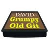 Grumpy Old Git personalised lap tray gift