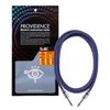 Providence LE501 Shielded Cable 1m S/S Plug (Straight/Straight) Blue