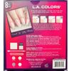L.A. COLORS All Is Bright 8pc French Tip Manicure Set